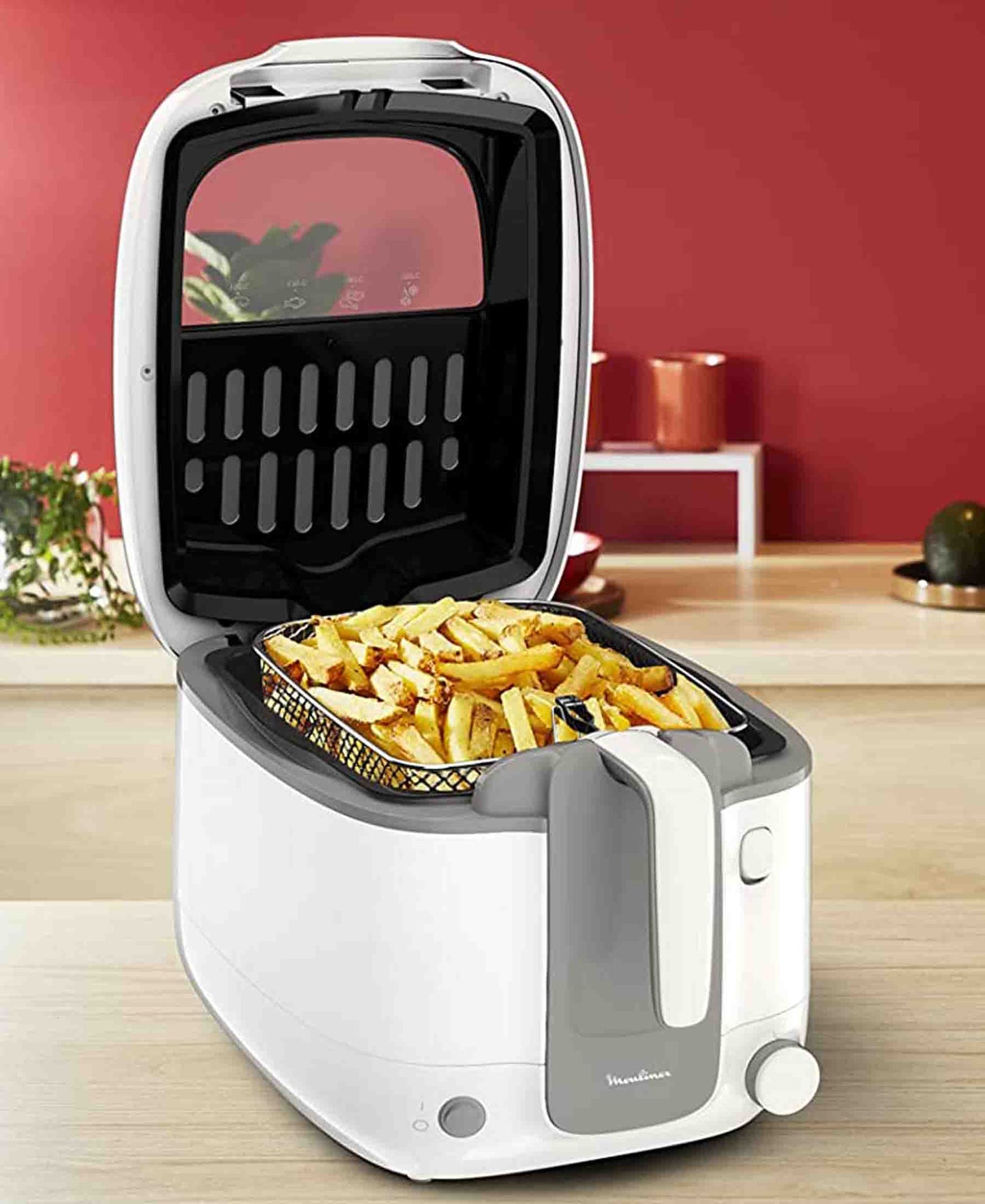 Moulinex 2.2L Super Uno Deep Fryer - White