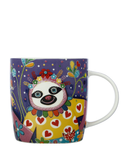 Maxwell & Williams Donna Sharam Rainbow Jungle Mug 370ML - Purple