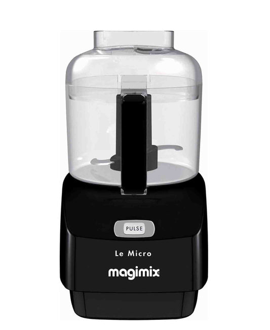 Magimix 800ML Le Micro Compact Food Processor - Black