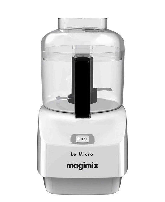 Magimix 800ML Le Micro Compact Food Processor - White