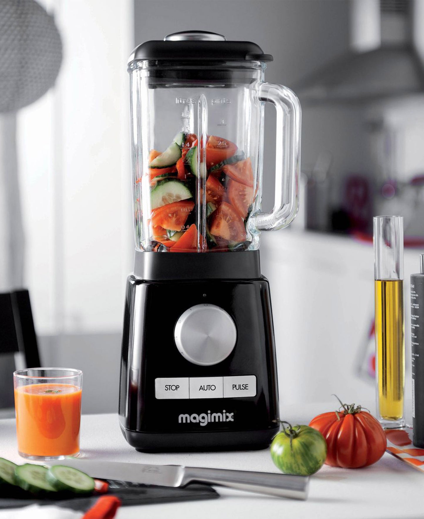 Magimix Power Jug Blender 1.8L - Black+ Free spice grinder attachment