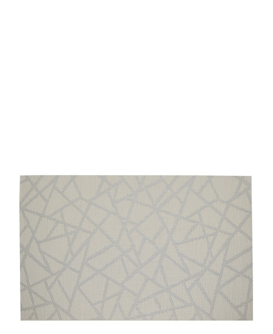 Mosaic Placemat Ecru 45x30cm - Grey