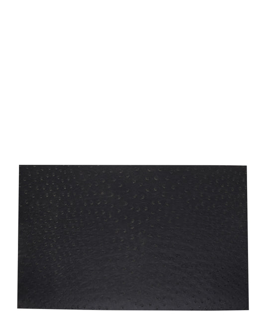 Ostrich Placemat 43x30cm - Black