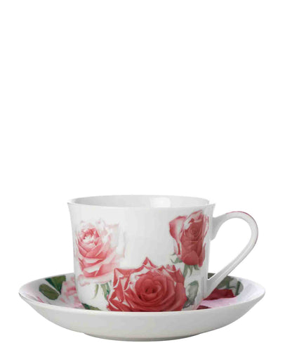 Katherine Castle Floriade Breakfast Cup & Saucer 480ML Roses