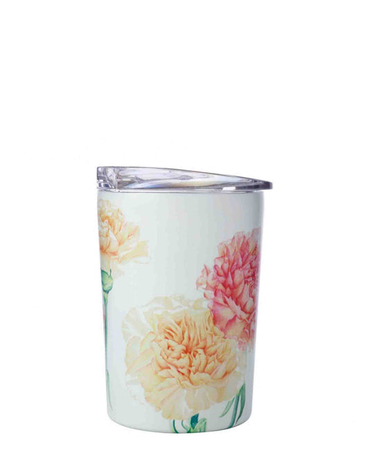 Katherine Castle Floriade Double Wall Insulated Cup 360ML Carnations