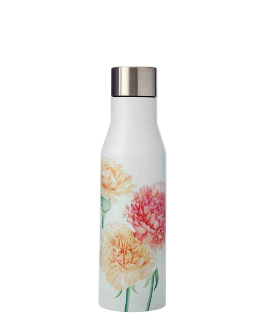 Katherine Castle Floriade Double Wall Insulated Bottle 400ML Carnations