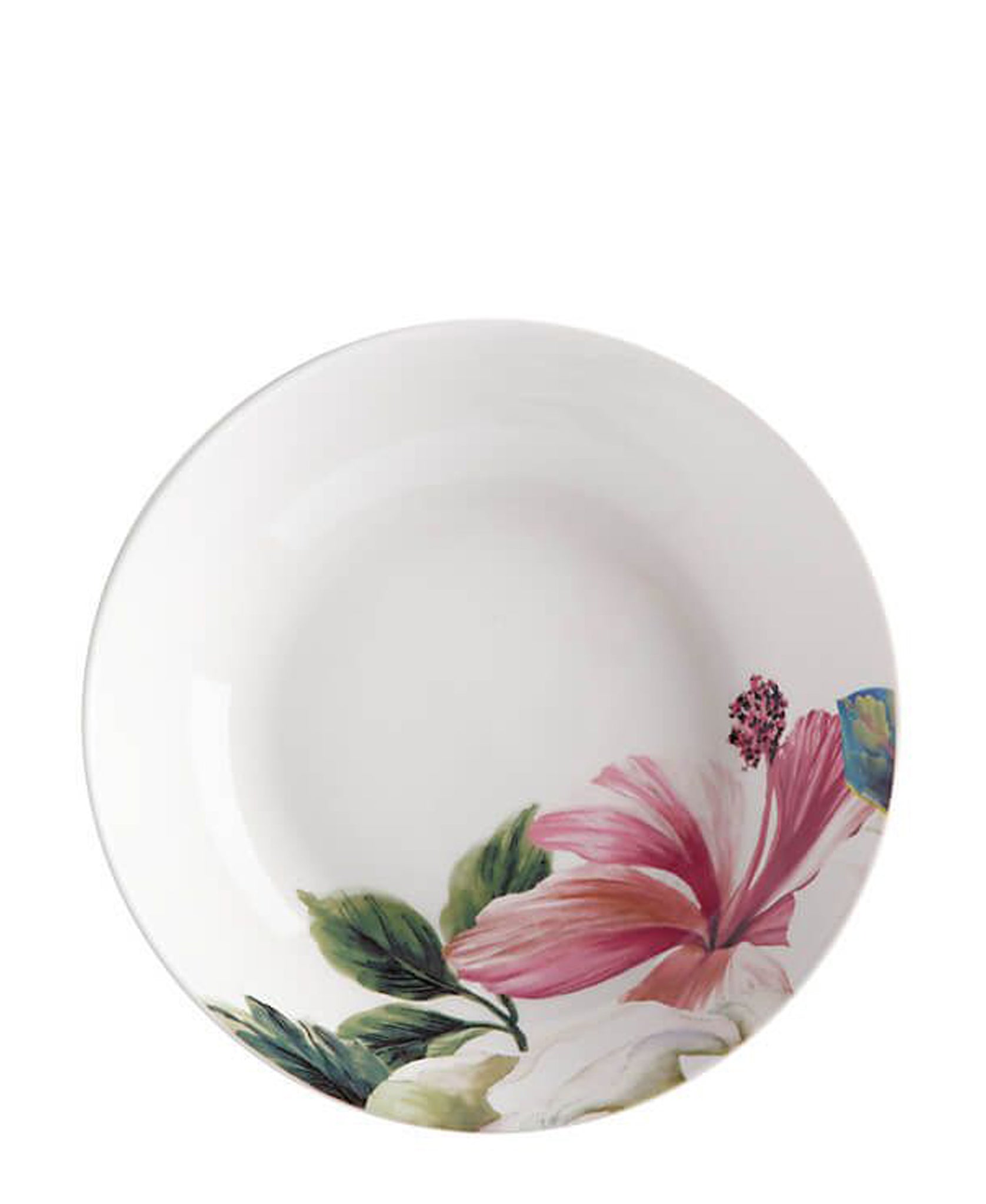 Maxwell & Williams Magnolia Side Plate 19cm - White & Pink
