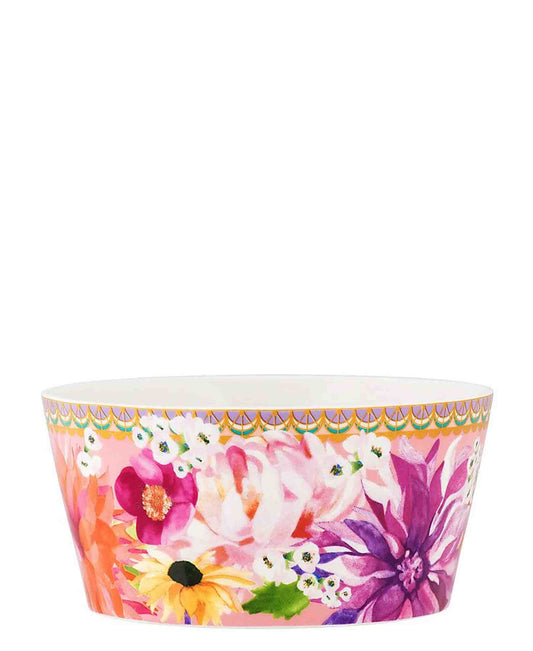 Maxwell & Williams T's & C's Dahlia Daze Bowl 12cm 2 Piece Pink Gift Boxed