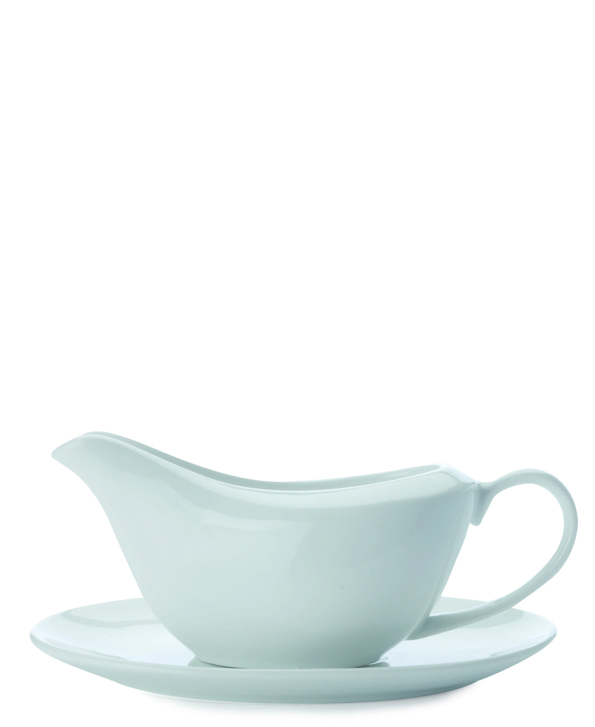 Maxwell & Williams White Basics Gravy Boat & Saucer White The