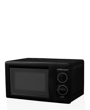 Mellerware Libra 700W 20L Capacity Manual Microwave Oven - Black