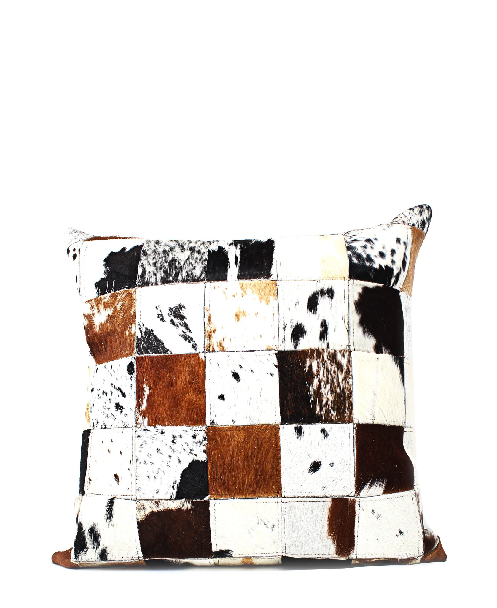 Nguni Hide Scatter Cushion 2 Piece - Brown