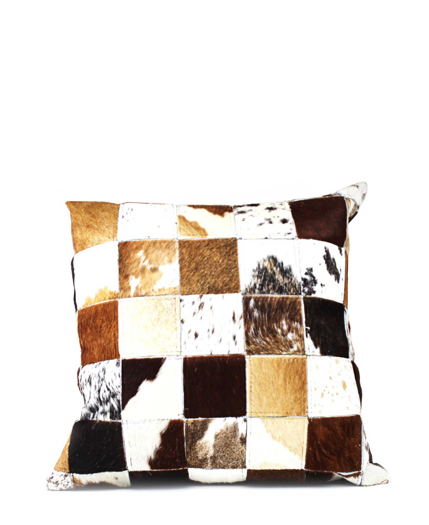 Nguni Hide Scatter Cushion 2 Piece - Brown