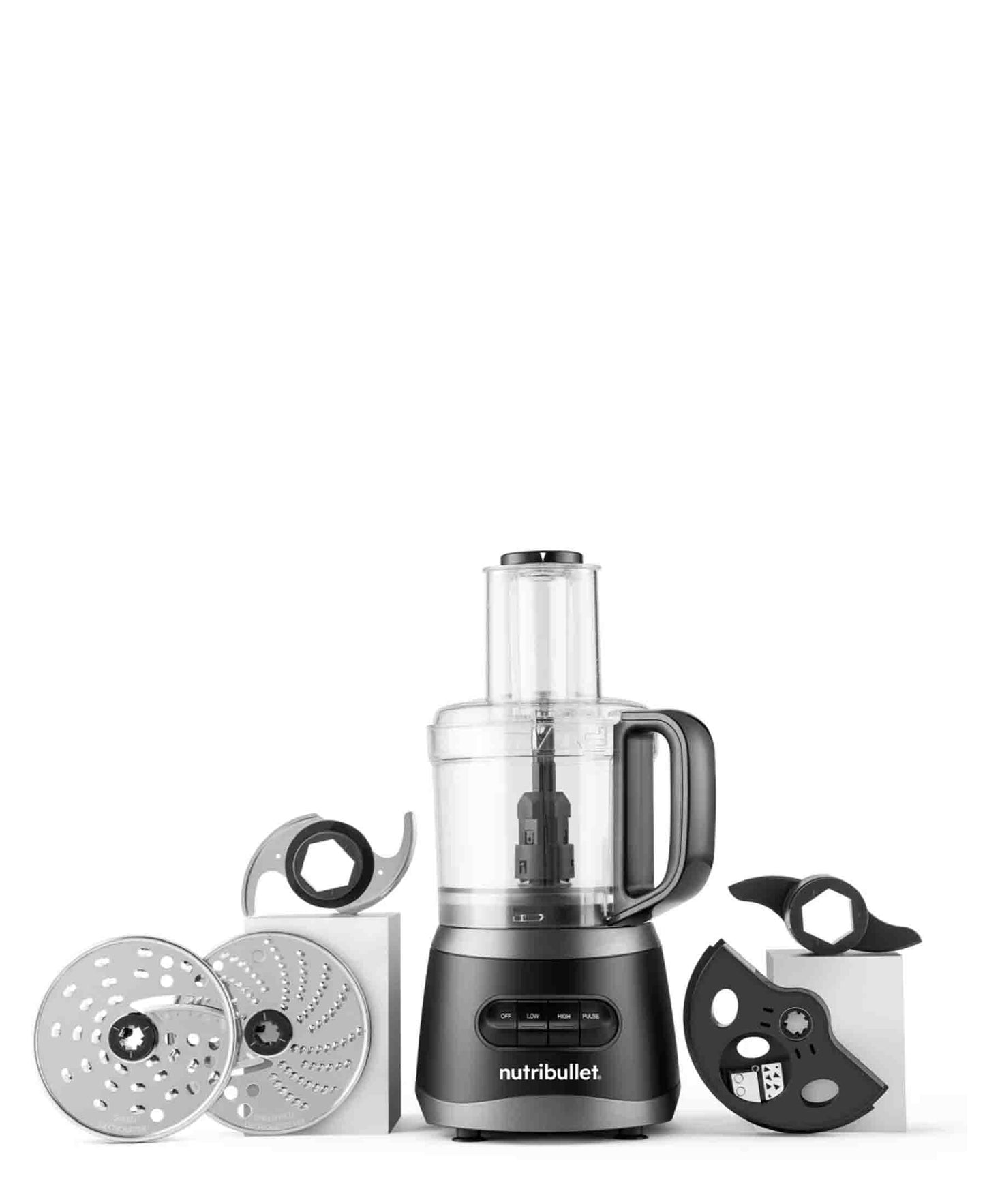 Nutribullet 7-Cup Food Processor - Grey