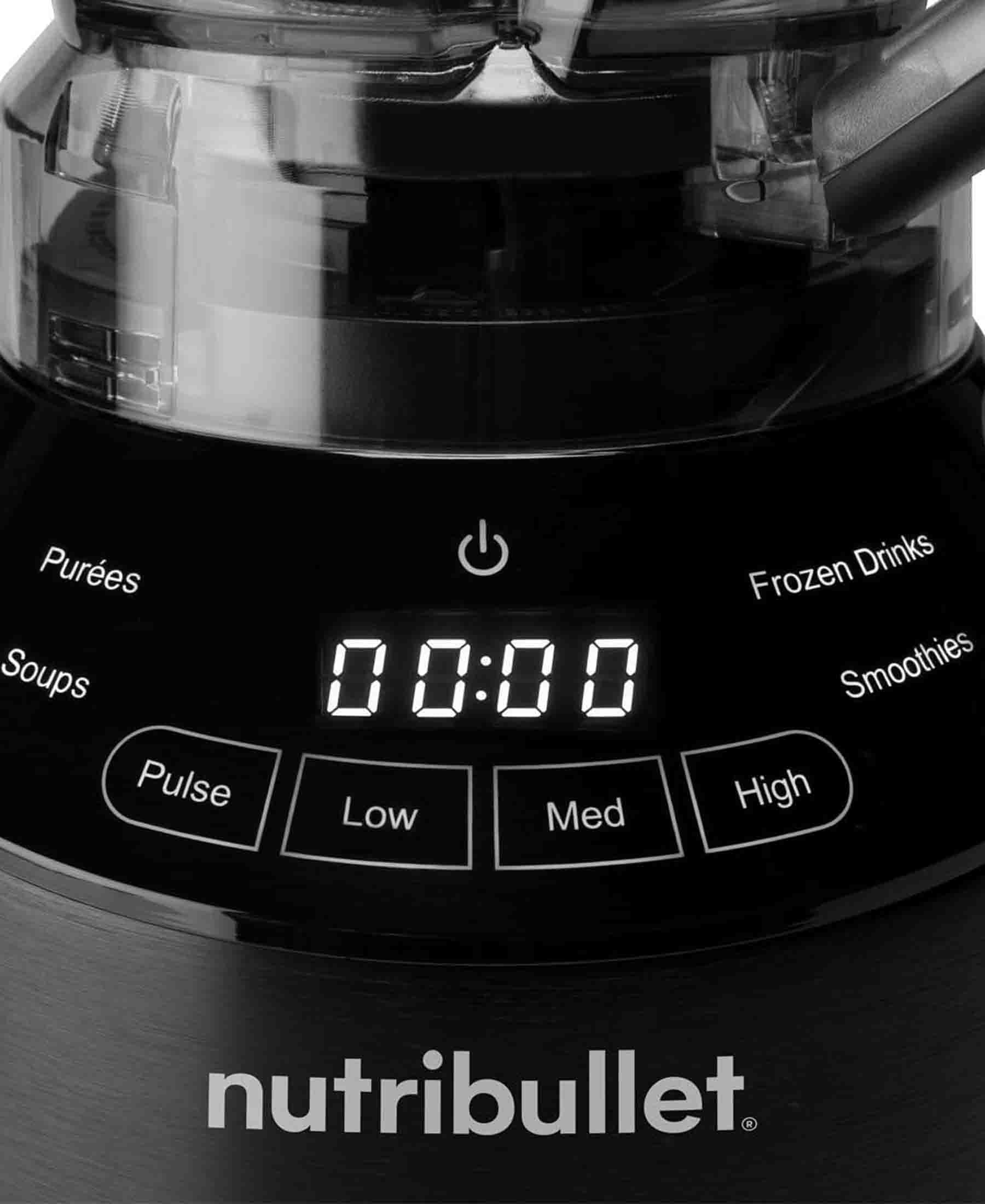 Nutribullet 1.5L Smart Touch Blender 1500w – Black
