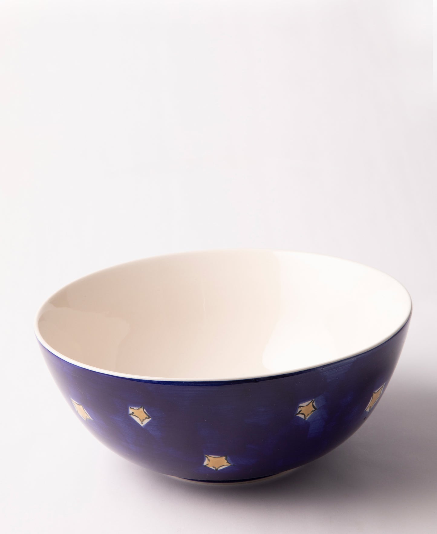 Olivia Live Your Dreams Salad Bowl - Blue & White