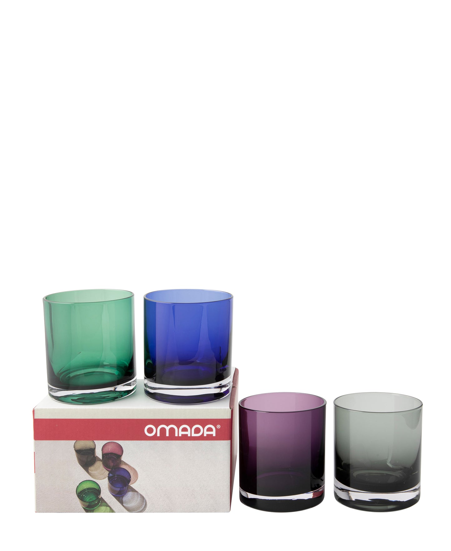 Omada 4 Piece 350ml Tumbler Set - Green