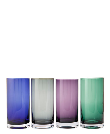 Omada Hi Ball 4 Piece Tumbler Set - Purple