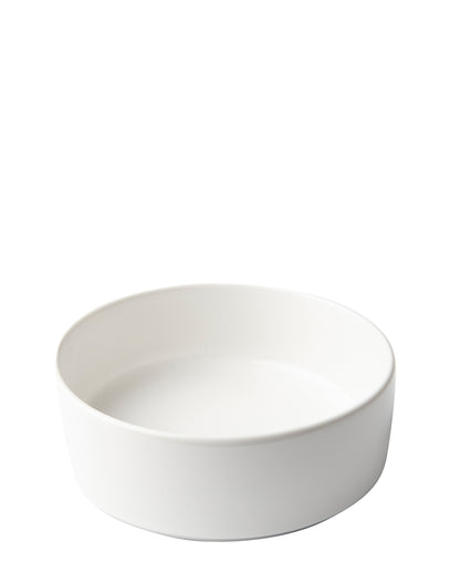 Omada Flat Stackable Cereal Bowl - White