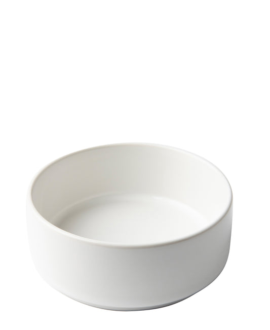 Omada Flat Stackable Nibble Bowl - White