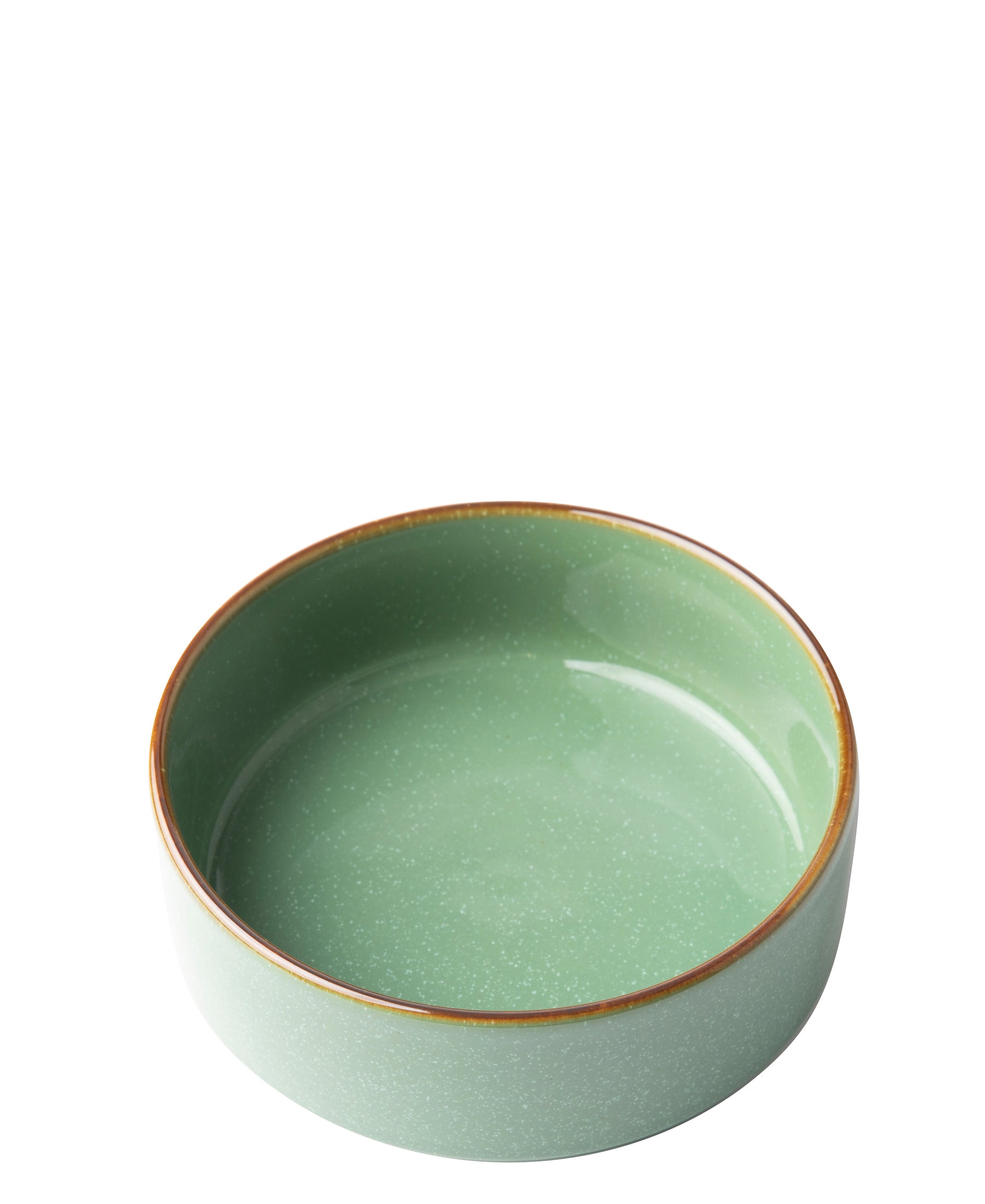 Omada Flat Stackable Cereal Bowl - Green