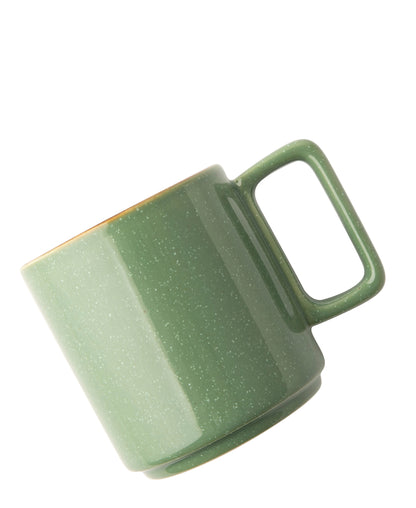 Omada 400ml Flat Stackable Mug - Green