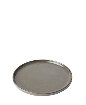 Omada Flat Stackable Dinner Plate - Grey