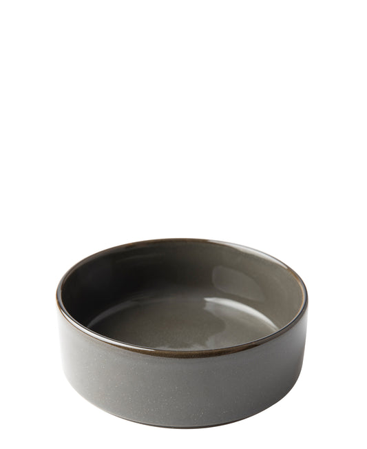 Omada Flat Stackable Cereal Bowl - Grey