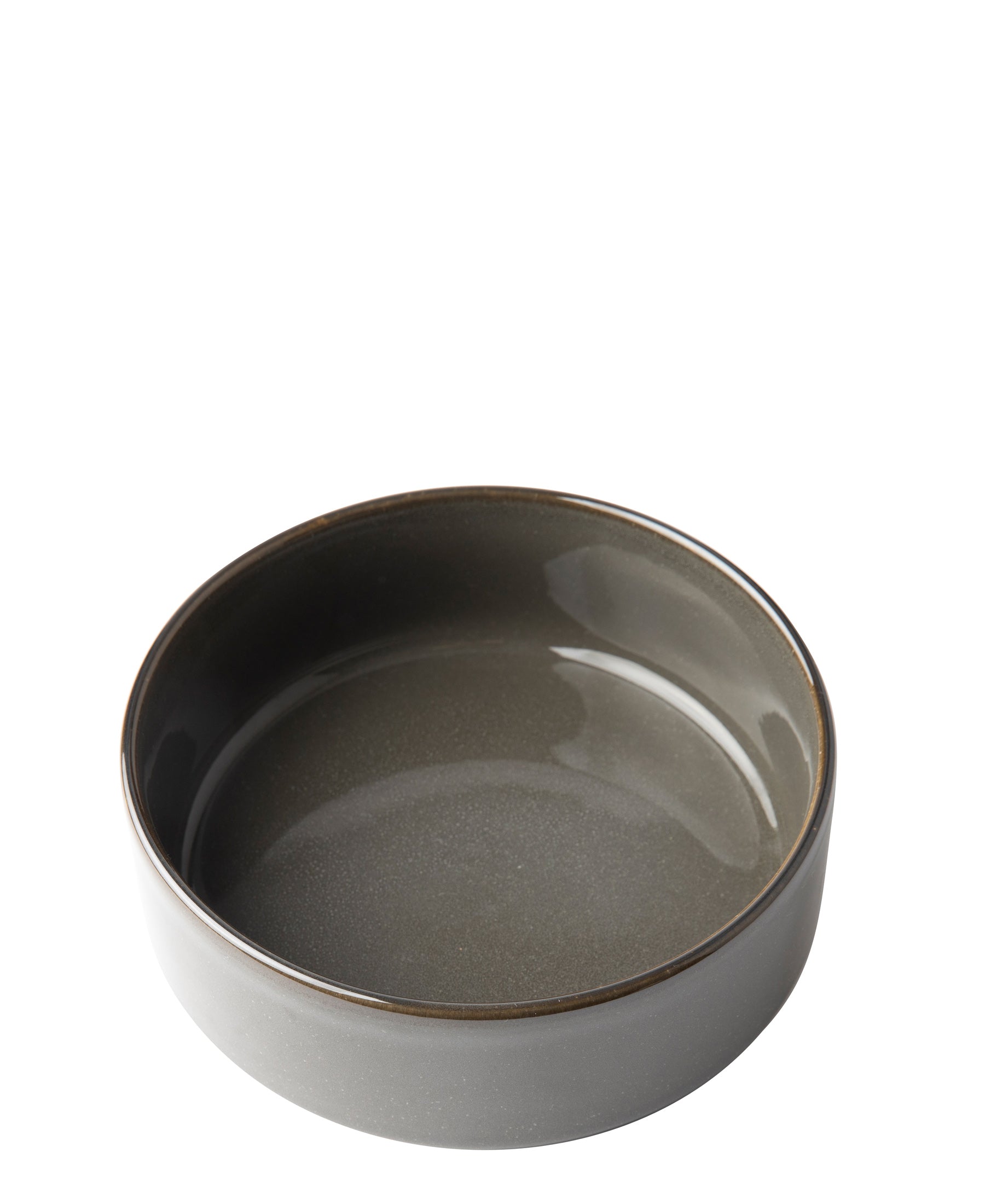 Omada Flat Stackable Cereal Bowl - Grey