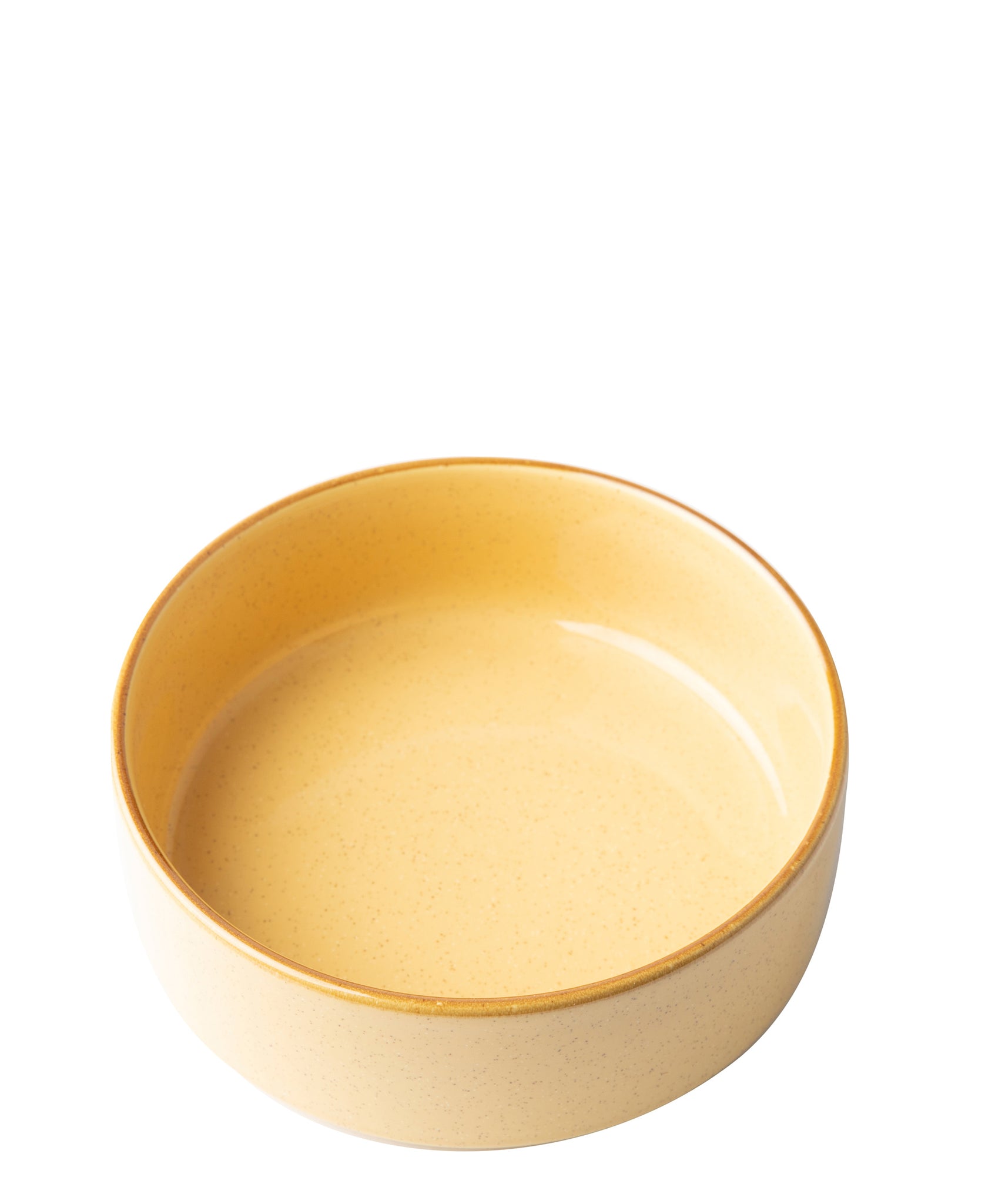 Omada Flat Stackable Cereal Bowl - Mustard