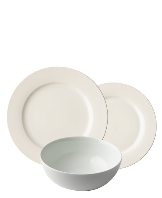 Omada Porcelain 12 Piece Dinner Set - White