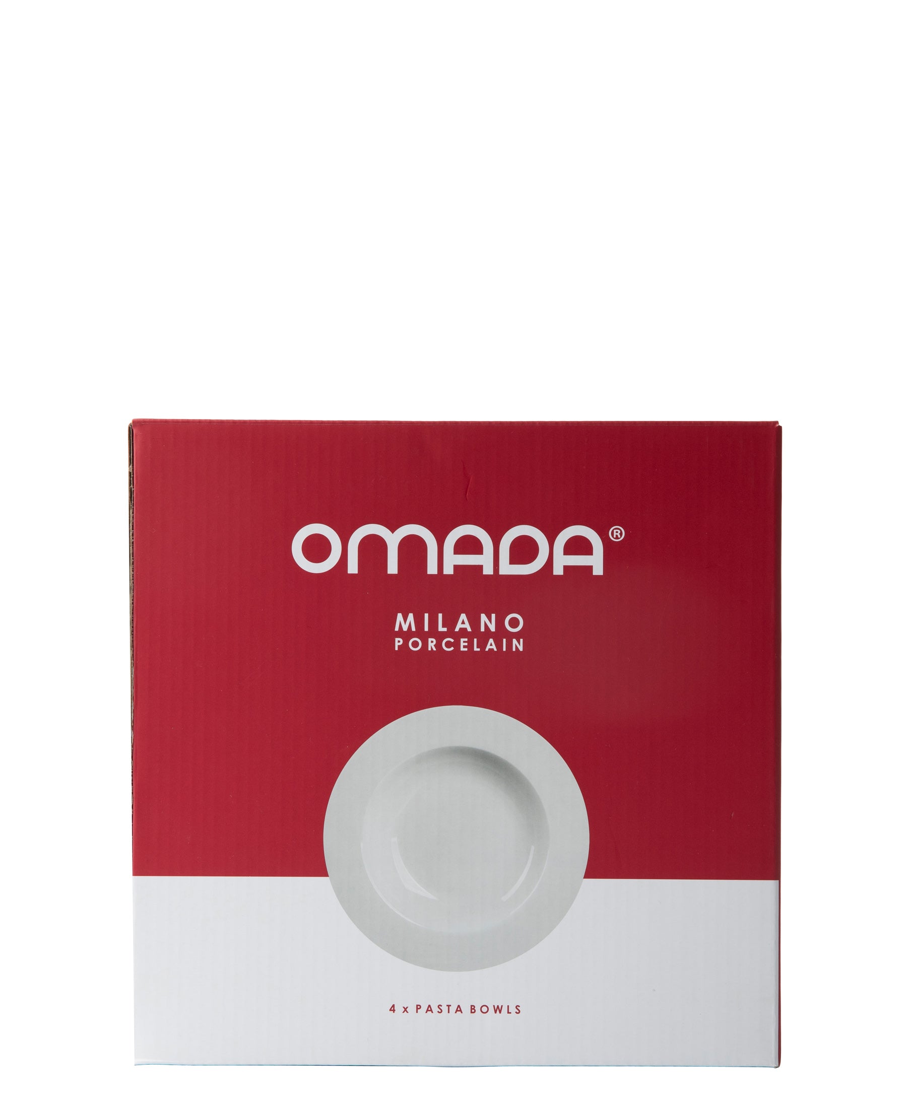 Omada 4 Piece Pasta Bowl - White