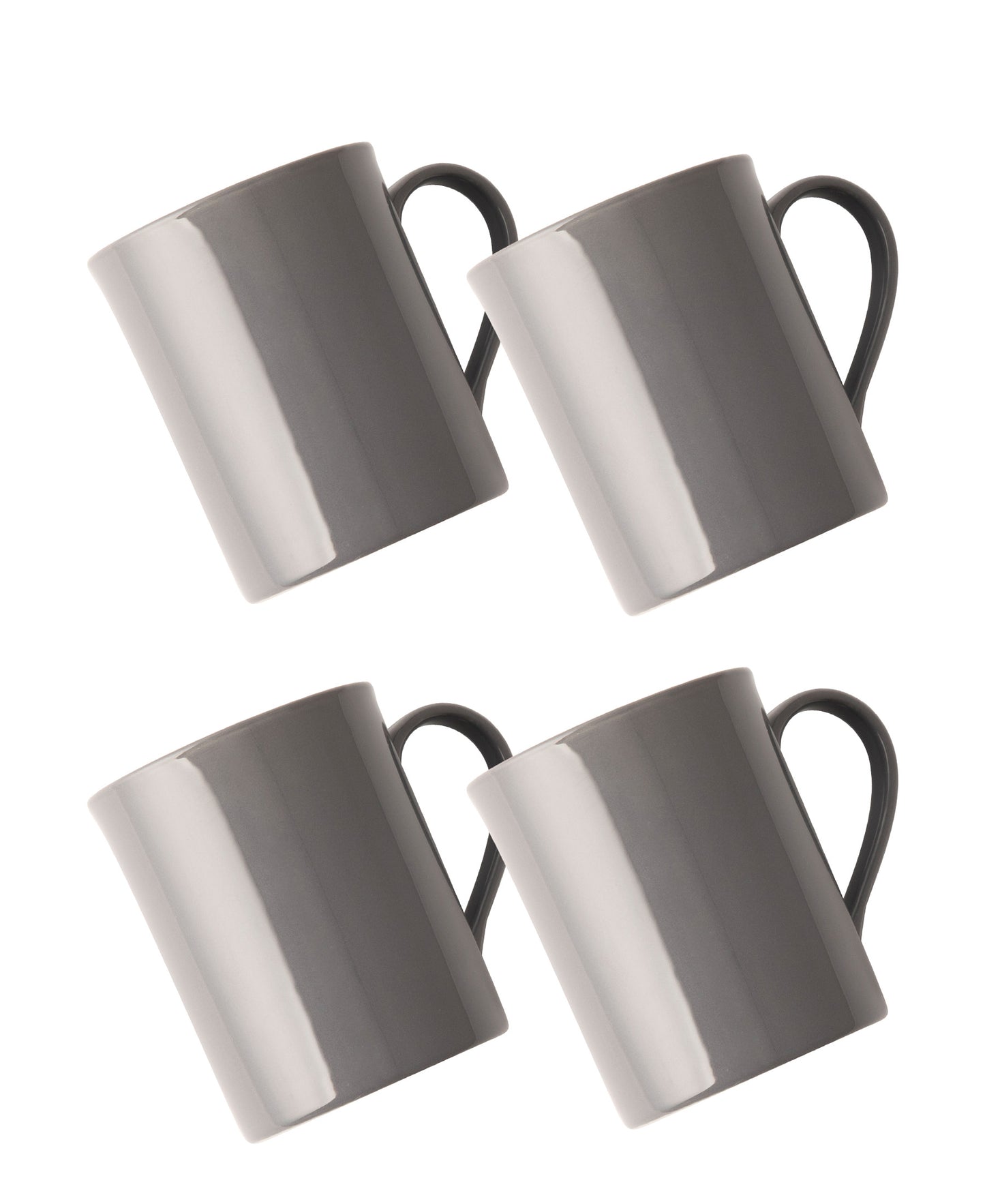 Omada Maxim 250ml 4 Piece Mug - Dark Grey