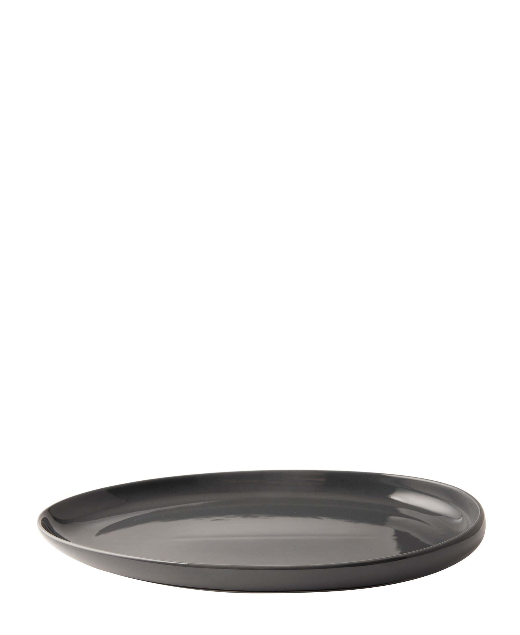 Omada Irregular 40.5cm Platter - Dark Grey