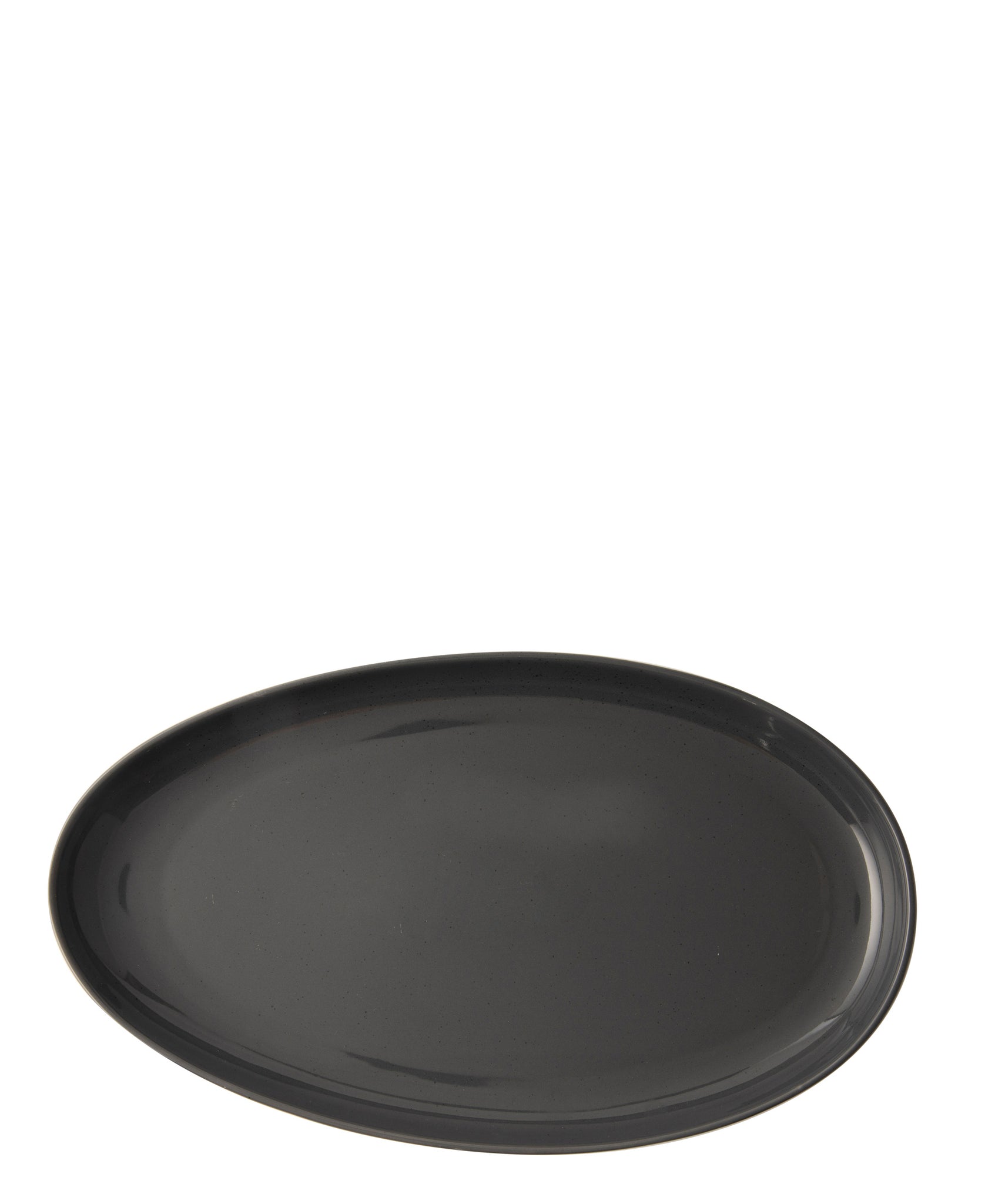 Omada Irregular 40.5cm Platter - Dark Grey