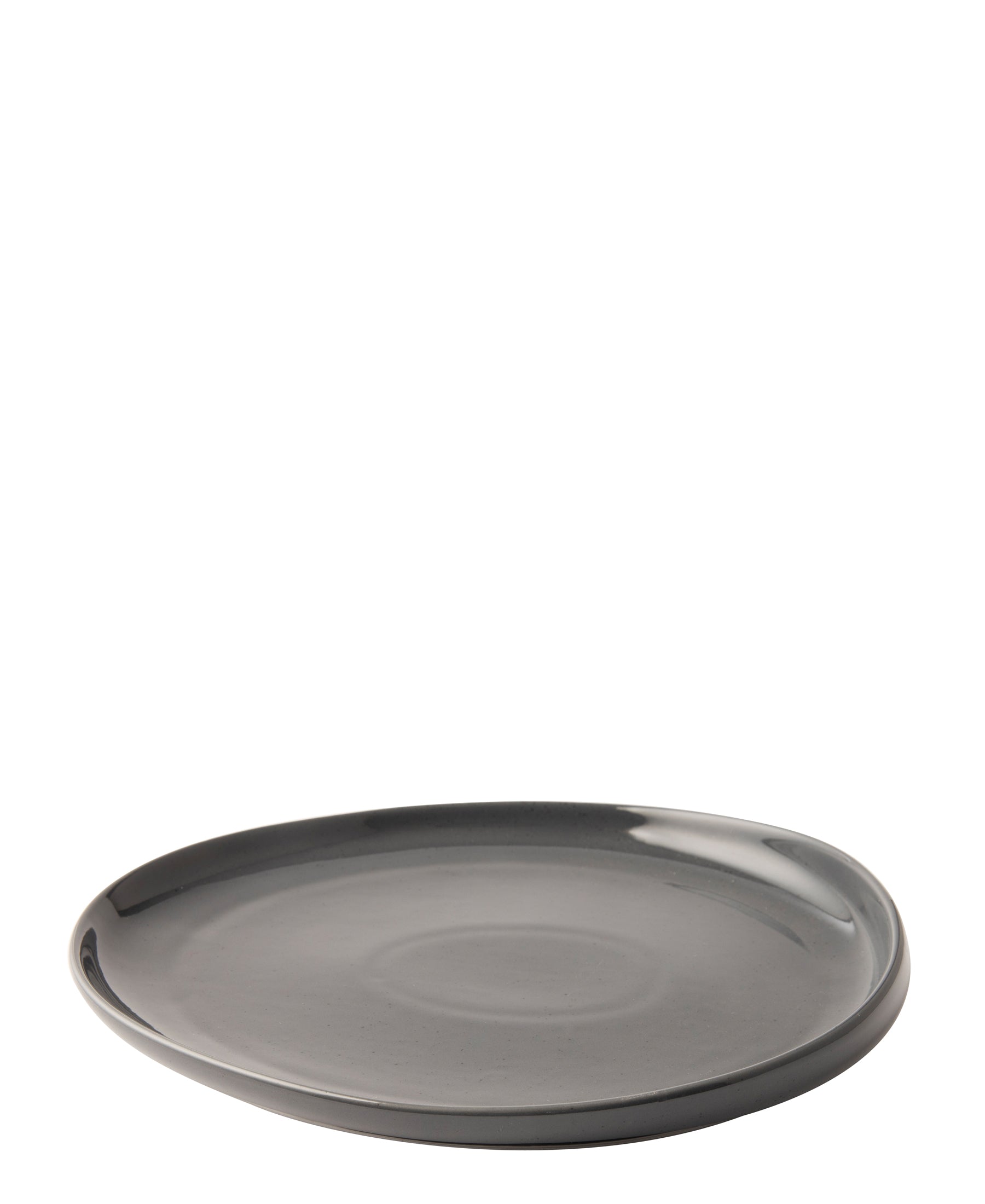 Omada Irregular 27cm Dinner Plate - Dark Grey
