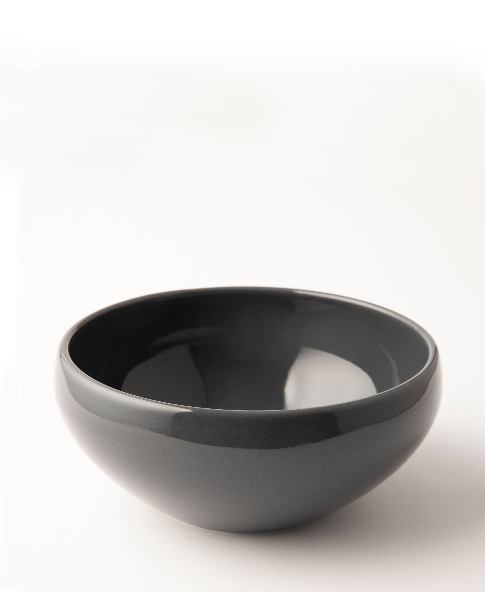 Omada Irregular 18cm Oval Bowl - Dark Grey
