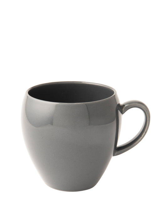 Omada Irregular 400ml Coffee Mug - Dark Grey