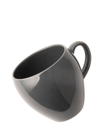 Omada Irregular 400ml Coffee Mug - Dark Grey