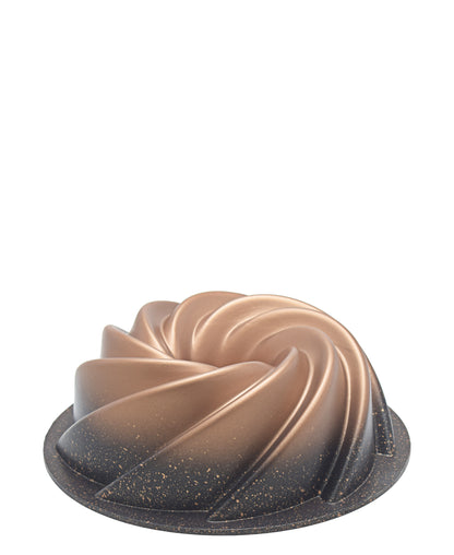 OMS Swirl 26cm Bundt Baking Pan - Beige