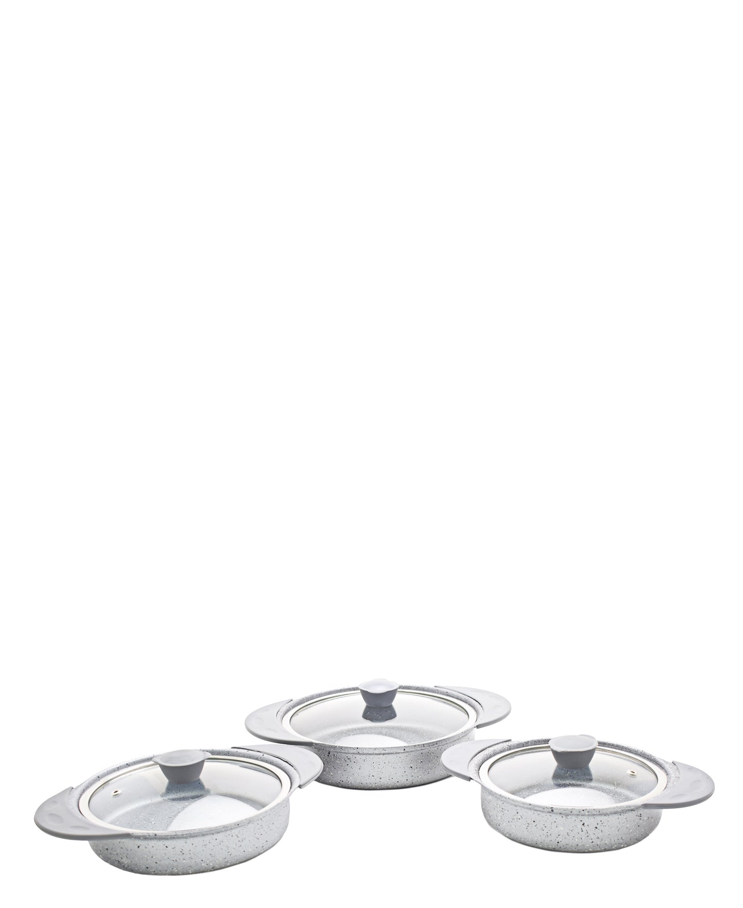 OMS 3015 Cast Granite Sahan 6 Piece Cookware - Grey