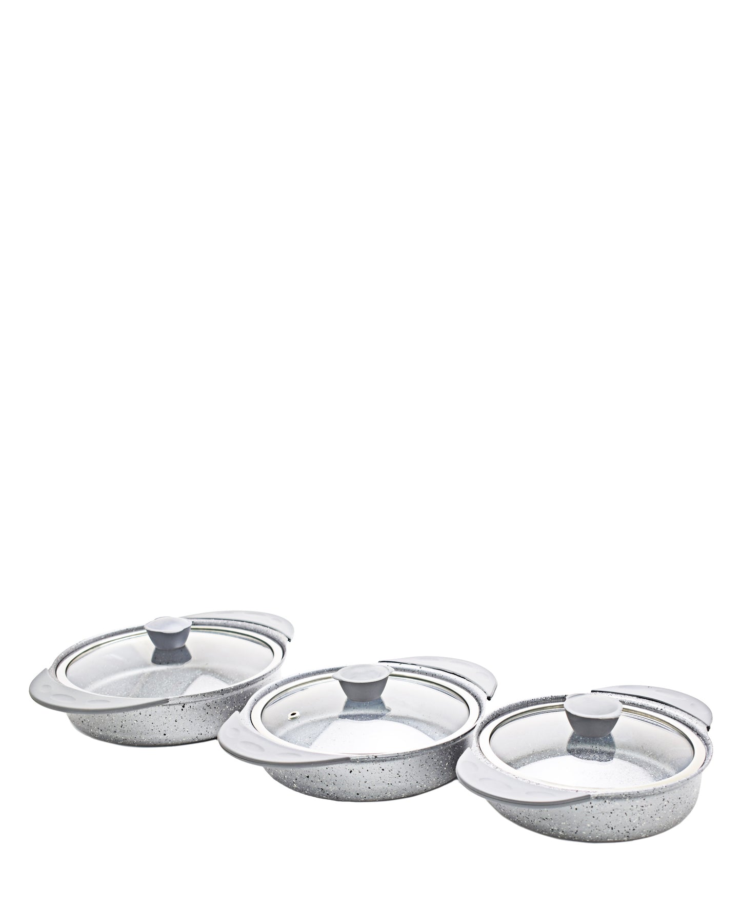 OMS 3015 Cast Granite Sahan 6 Piece Cookware - Grey