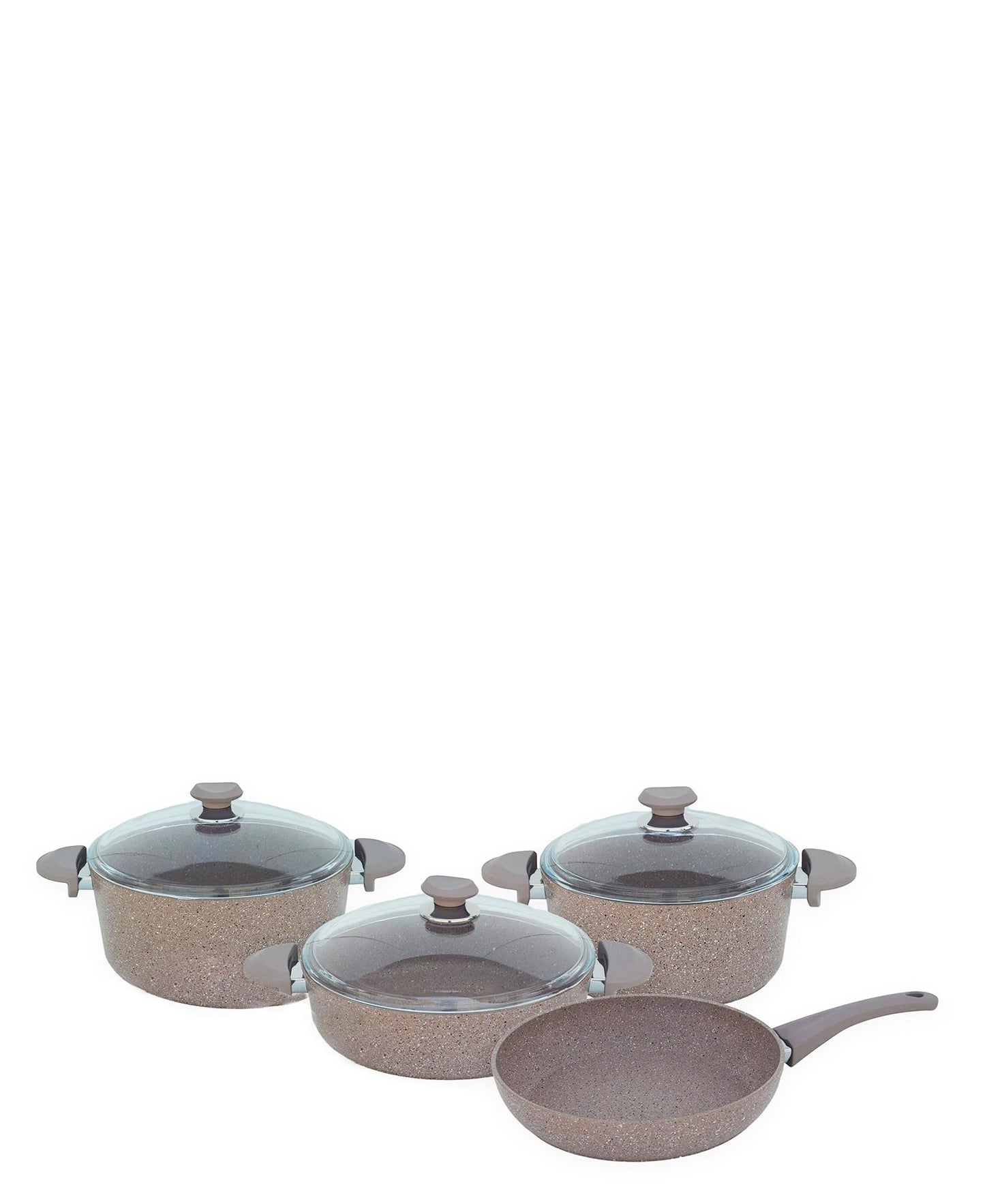 OMS 7 Piece Cookware Set - Beige