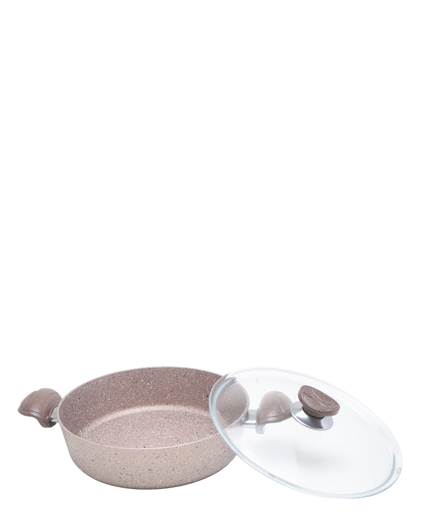 OMS 7 Piece Granite Cookware Pot Set - Beige