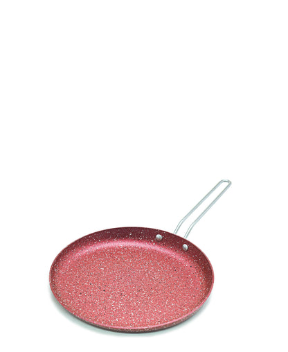 OMS Granite 24cm Crepe Pan - Red