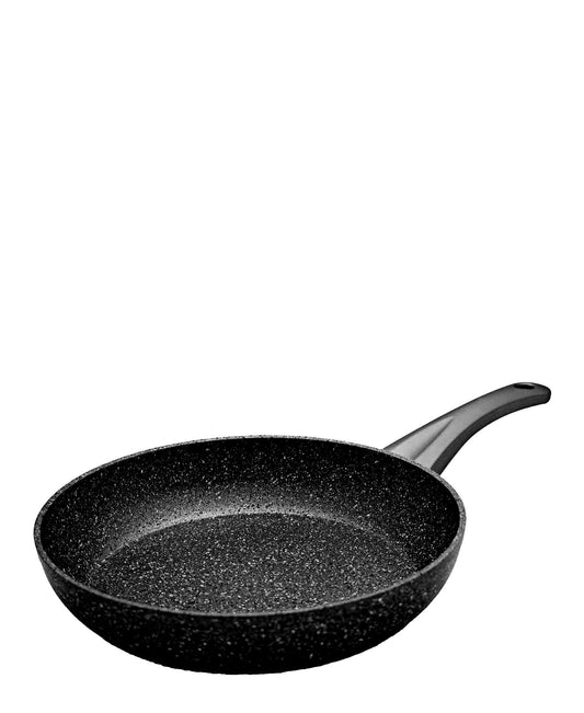 OMS Granite 26cm Frying Pan - Black