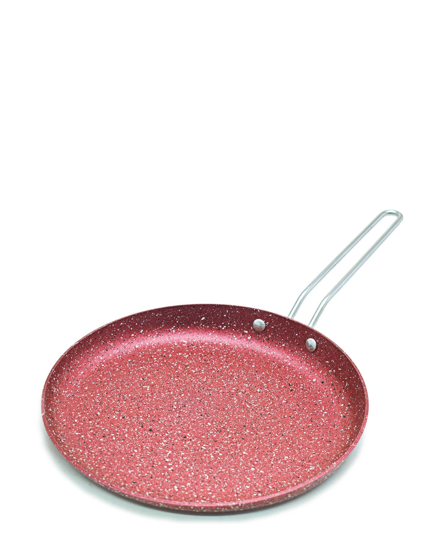 OMS Granite 28cm Crepe Pan - Red