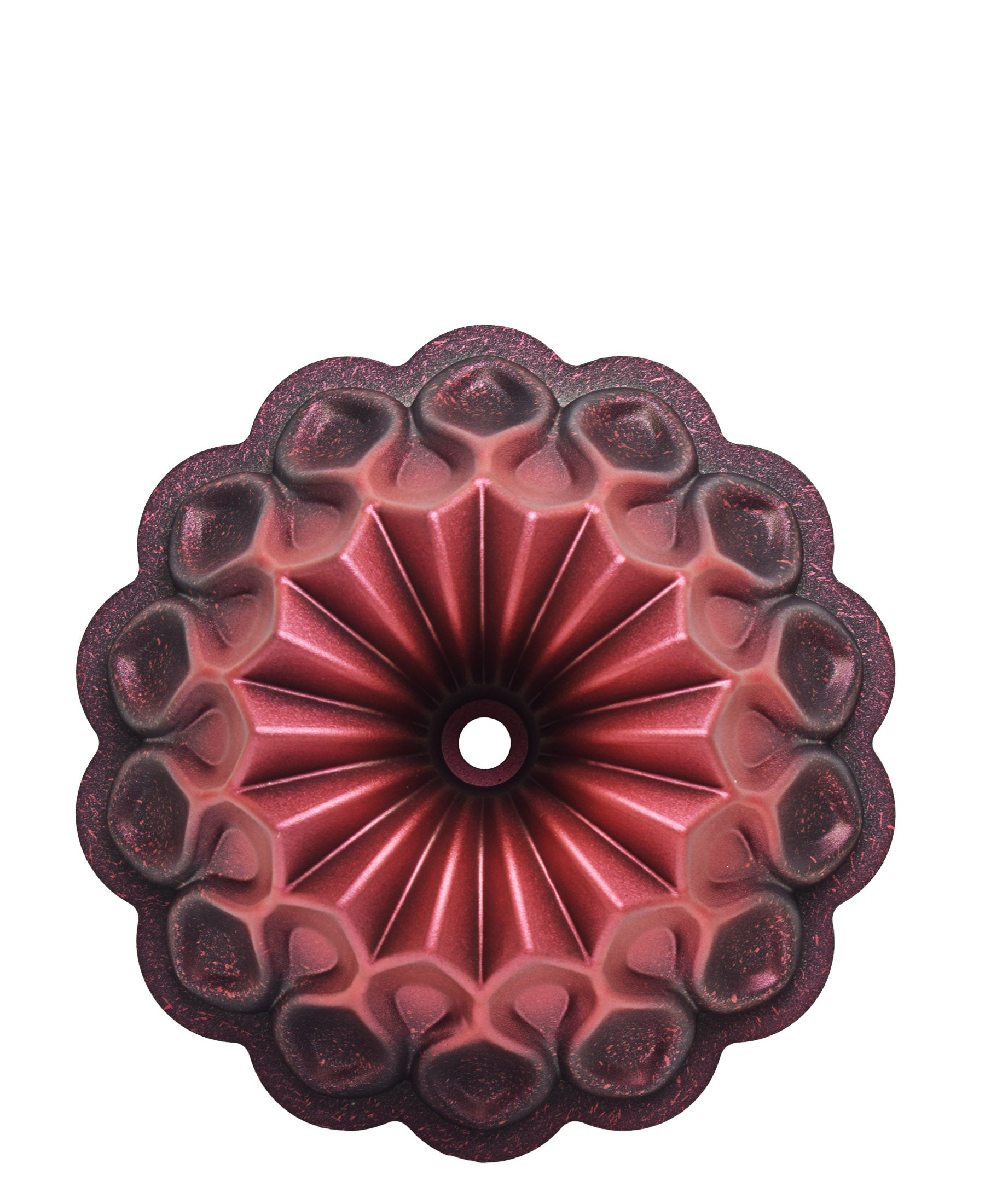 OMS Rose Drop Cake Mould 26cm - Red
