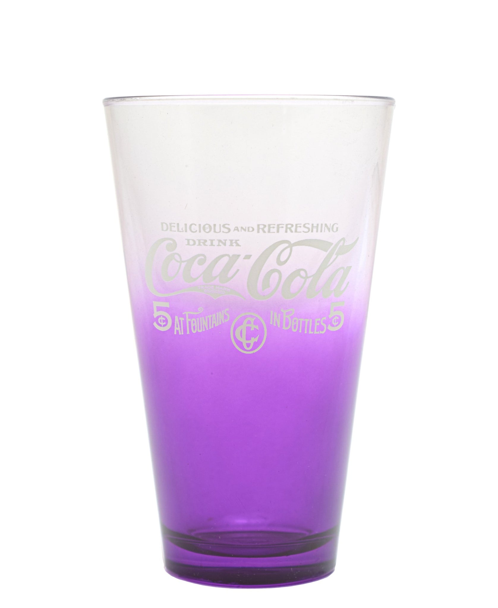 Retro Coca Cola Tumbler - Purple