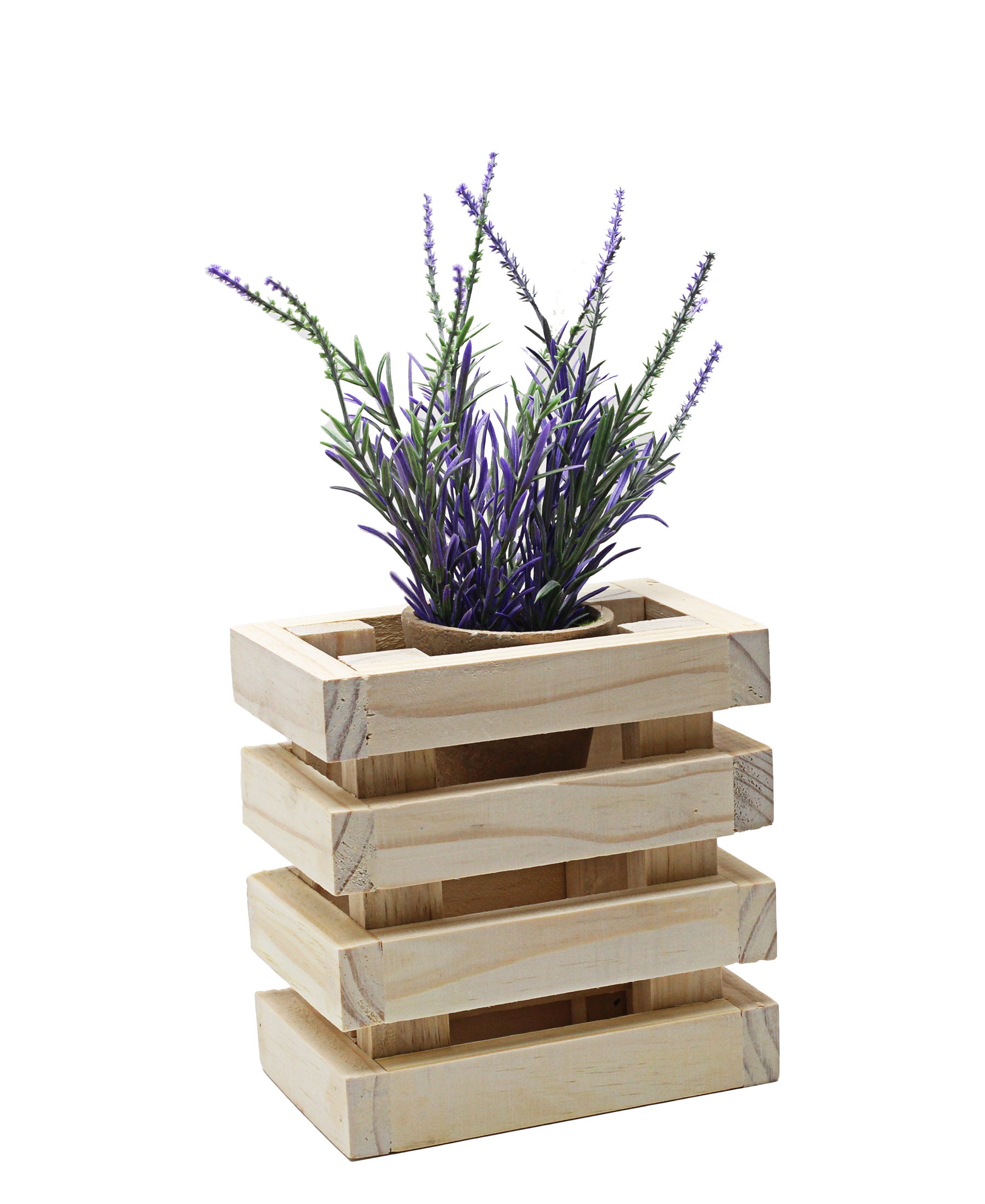 Nu Pine Small Plant Boxes Set Of 3 - Oak