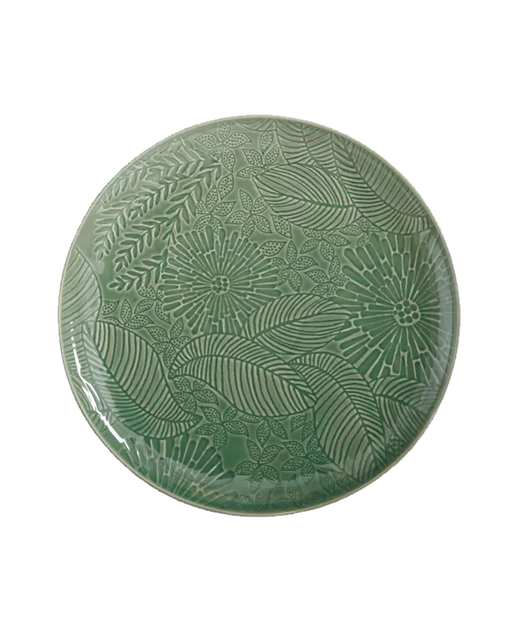 Maxwell & Williams Panama 36cm Round Platter - Green